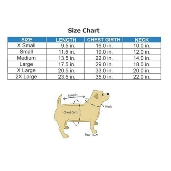 Top Paw Bonded Fleece Turtleneck Blue & Gray S - Picture 4 of 12